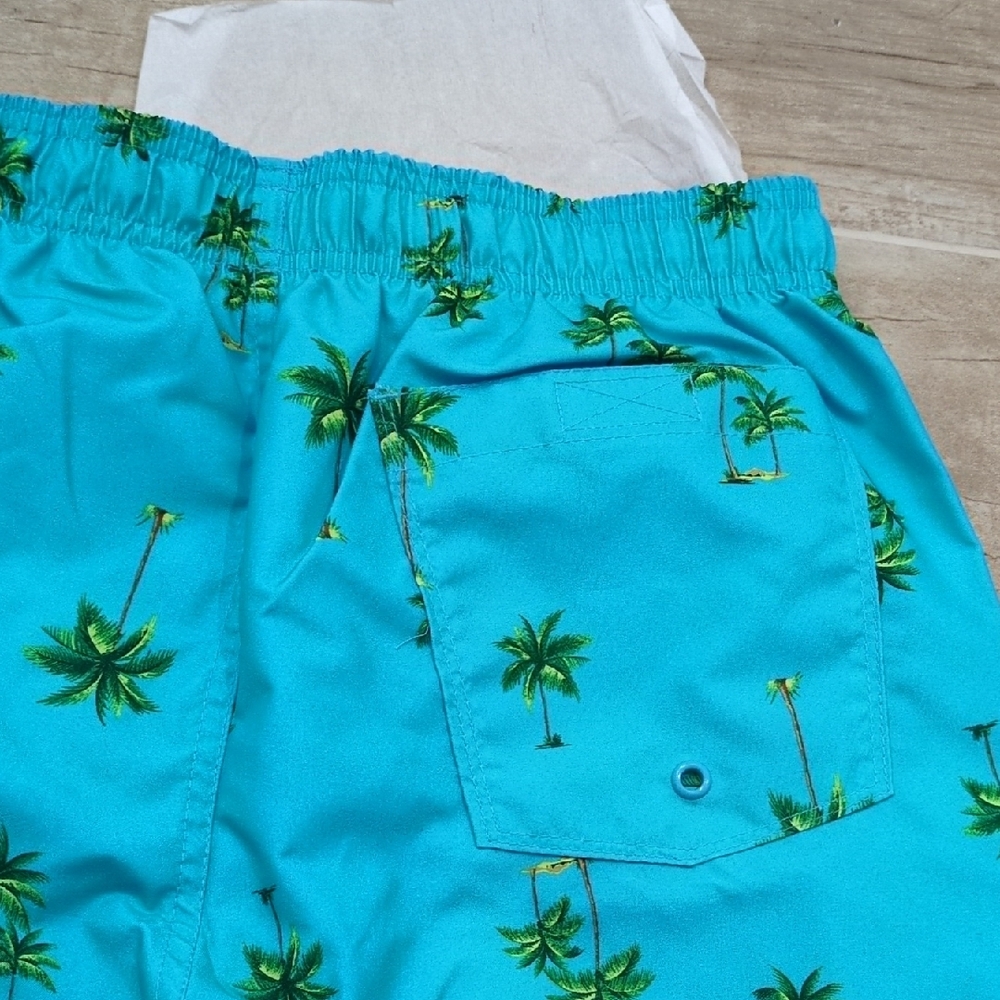 NWT- Old Navy. Tropical Palm Tree Swim Shorts